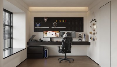 现代电竞房3D模型下载